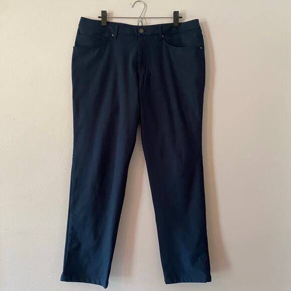 Lululemon Navy Blue ABC Pants Classic 32